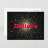 「信じ」 ポストカード (正面/裏面)