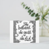 信じ ポストカード (スタンド正面)