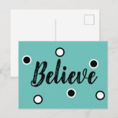 信じ ポストカード (正面/裏面)