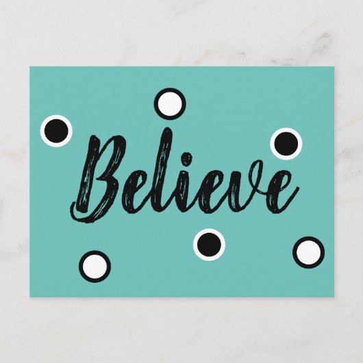 信じ ポストカード (正面)