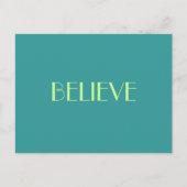 信じ ポストカード (正面)