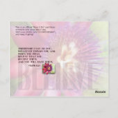 信じ ポストカード (裏面)