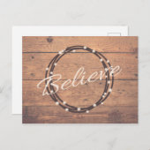 信じ ポストカード (正面/裏面)