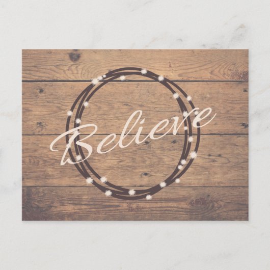 信じ ポストカード (正面)