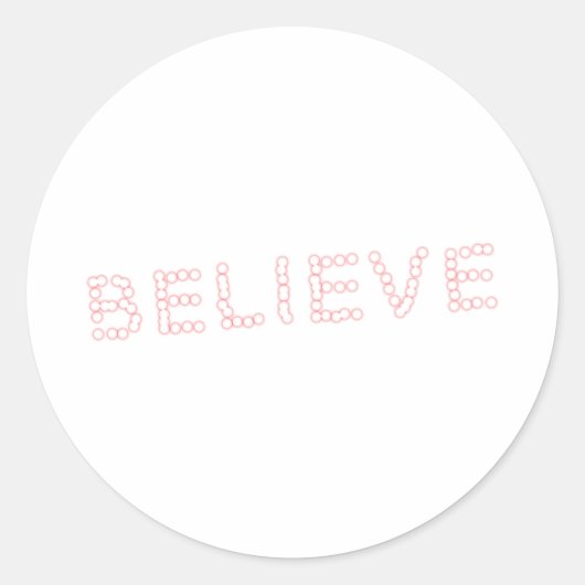 信じ ラウンドシール (正面)