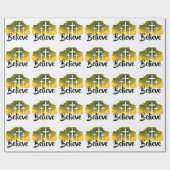 信じ ラッピングペーパー (フラット)