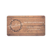 信じ ラベル (正面)