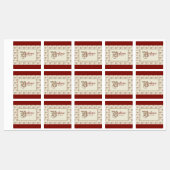 信じ ラベル (シート)