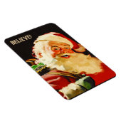 信じ!ヴィンテージサンタクロースのクリスマスプレゼント マグネット (右側)