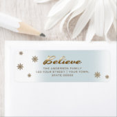 信じ.休日差出人住所ラベル ラベル (インサイチュ)