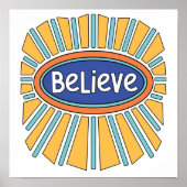 信じ – 信仰する ポスター (正面)