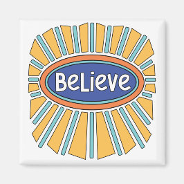 信じ – 信仰する マグネット