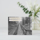 信じ- "信仰を歩む" ポストカード (スタンド正面)