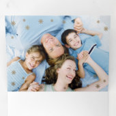 信じ.写真数々の三重クリスマスカード 三つ折りカード (内部最初)