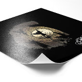 「信じ」妖精と月明かりのファンタジープリント フォトプリント            (角)