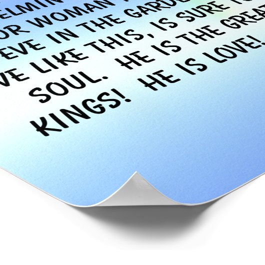 信じ...宗教ポスター ポスター (角)