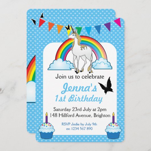 信じ 招待状 (正面/裏面)