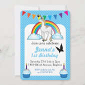 信じ 招待状 (正面)