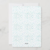 信じ | 水彩ホリデーフォトカード シーズンカード (裏面)