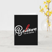 信じ – 鎌状赤血球貧血認識度サポーターRi カード (黄色い花)