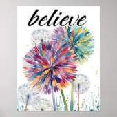 信じ!雑草を願うタンポポ ポスター (正面)