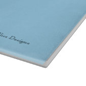 信じ - 15インチx 11インチガラス製カッティングボード カッティングボード (角)