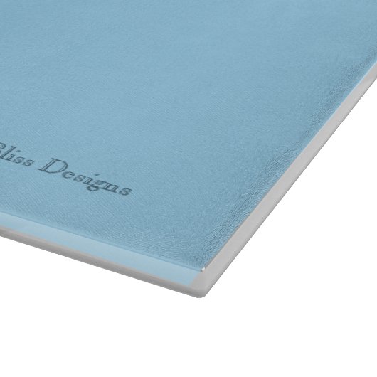 信じ - 15インチx 11インチガラス製カッティングボード カッティングボード (角)