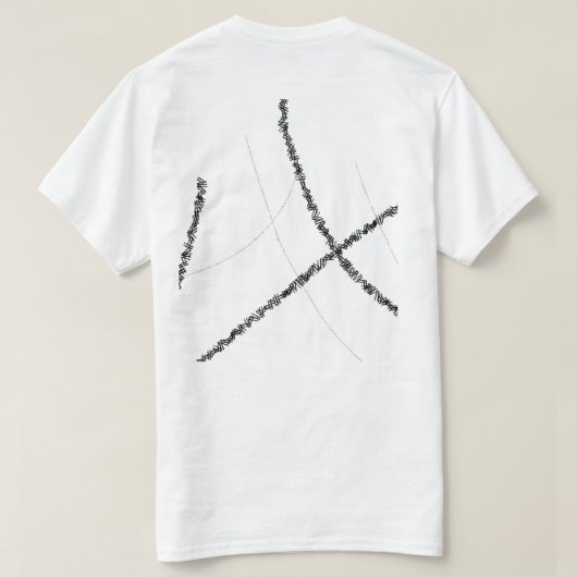 信じ Tシャツ (デザイン裏面)