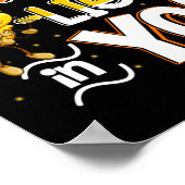 信じBee Testing日おもしろい先生Kid T ポスター (角)