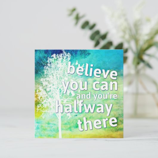 信じCan And あなたはHalf There Card (スタンド正面)