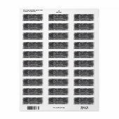 信じChalkboard ラベル (フルシート)