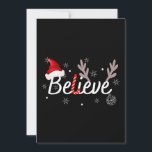 信じChristmas Pajamas Santa T-Shirt 招待状<br><div class="desc">クリスマスだ与え誰かに素晴らし贈る？この素晴らしデザインの「信じChristmas Pajamas Santa」は、クリスマスの彼氏、ガールフレンド、兄素晴らし、妹、父や母に対して与え、プレゼントできるアイディアである。</div>