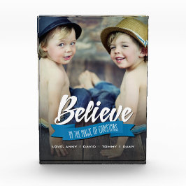 信じChristmas Photo Blockの魔法 フォトブロック