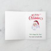 信じChristmas Photo Cardの魔法で シーズンカード (内部)