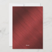 信じChristmas Photo Card魔法 シーズンカード (裏面)