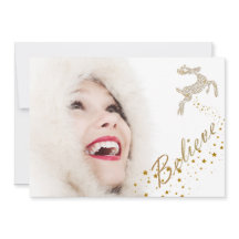 信じChristmas Photo Card