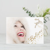 信じChristmas Photo Card シーズンカード (スタンド正面)