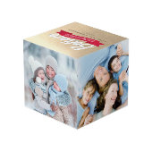 信じChristmas Photo Cubeの魔法 フォトキューブ (裏面アングル)