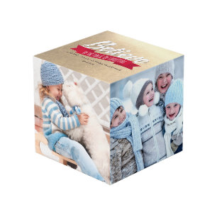 信じChristmas Photo Cubeの魔法 フォトキューブ