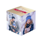 信じChristmas Photo Cubeの魔法 フォトキューブ (正面アングル)