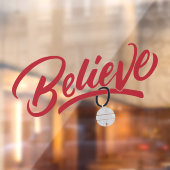 信じChristmas Silver Bell ©GraphicLoveShop ウィンドウサイン (シート2)