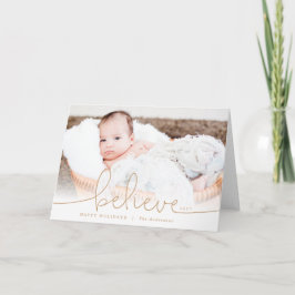 信じHoliday Photo シーズンカード