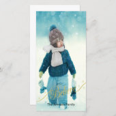 信じHoliday Photo Card シーズンカード (正面/裏面)