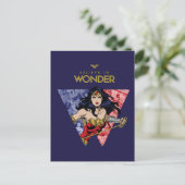 "信じin" 女疑問に思の疑問に思Lasso漫画 インビテーションポストカード (スタンド正面)