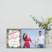 信じIn The 魔法Of Christmas – 写真 シーズンカード (スタンド正面)
