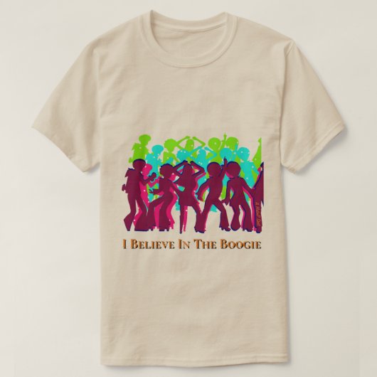信じIn The Boogie - A MisterP Shirt Tシャツ (デザイン正面)