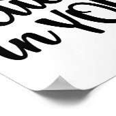 信じIn You女子先生試験日 ポスター (角)