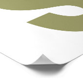 信じIN YOURSELFカスタムポスター ポスター (角)