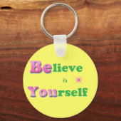 信じKeychain キーホルダー (正面)