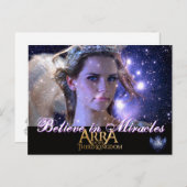 信じMiracleS.はがき ポストカード (正面/裏面)